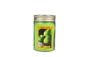 شمع معطر 200 گرم رایحه سیب سبز